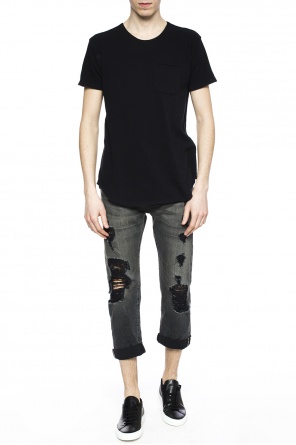Raw-trimmed t-shirt, zdjęcie 2 Raw-trimmed t-shirt od R13